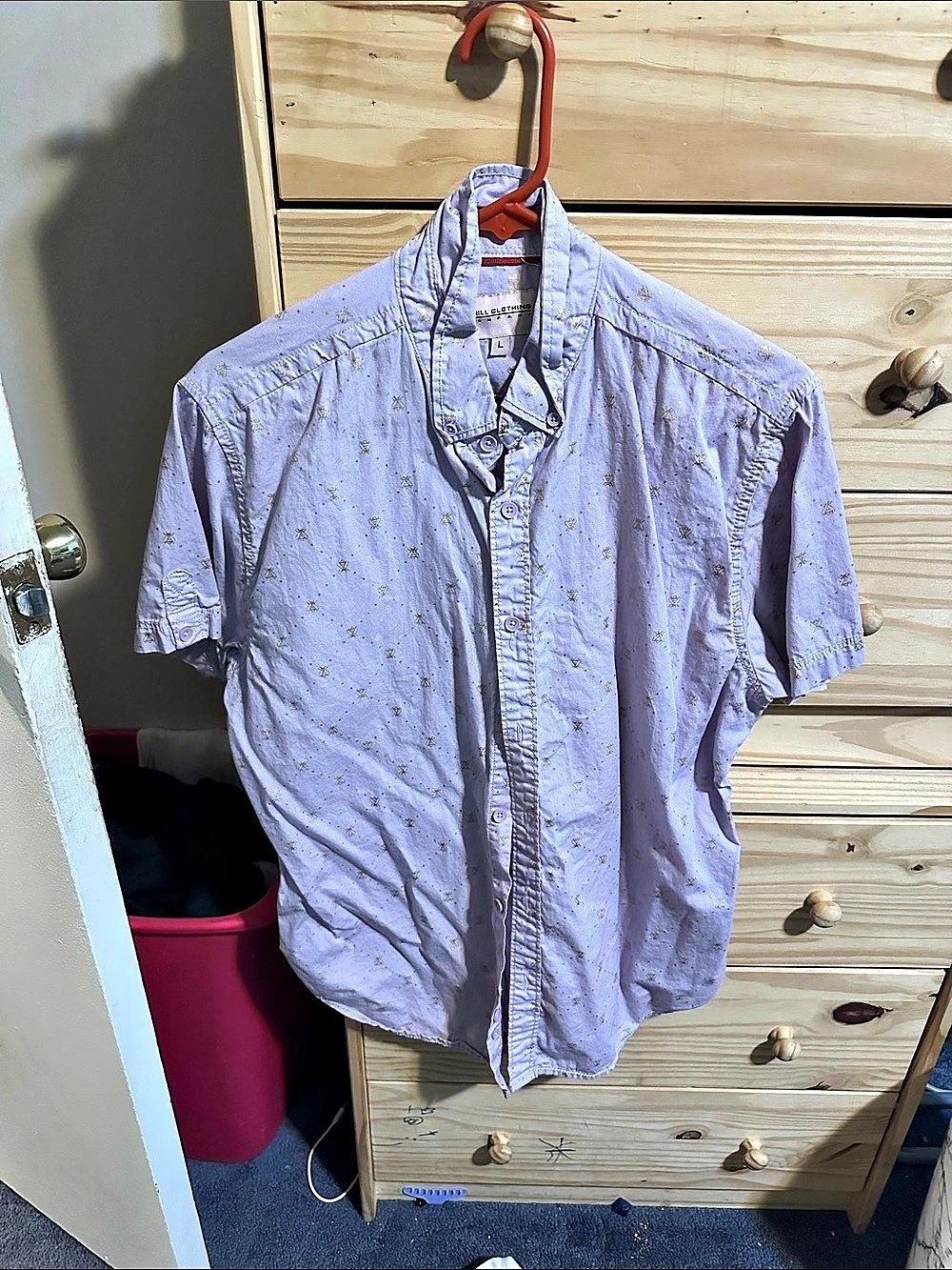 Drill Clothing Co. Short Sleeve Floral Shirt Size Large